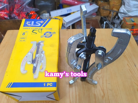 Cảo 3 chấu 6 inch 150mm và 8 inch 200mm LS+ model LS800103 LS800104, vam 3 chấu