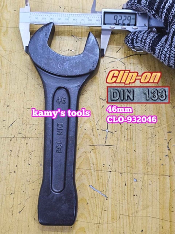 Cờ lê miệng đóng 46mm DIN133 Clip-on CLO-932046