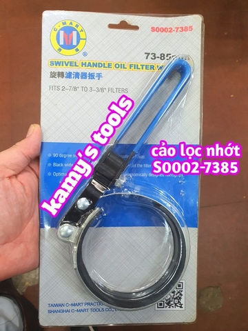 Dụng cụ cảo vam tháo mở lọc nhớt lọc dầu 73-85mm S0002-7385 C-mart