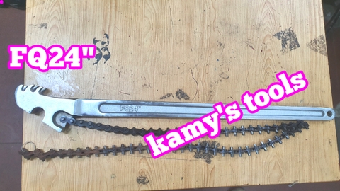 Cờ Lê Xích 24” Wetools Mở Được Ống 170mm (Cảo Dây Xích 24”)