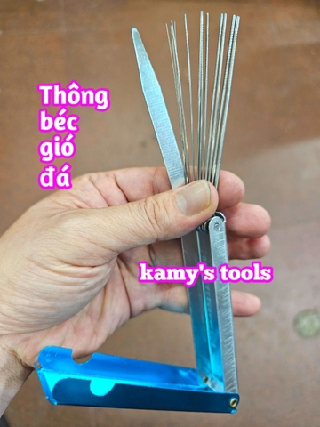 Dụng cụ thông béc hàn cắt gió đá kamytools