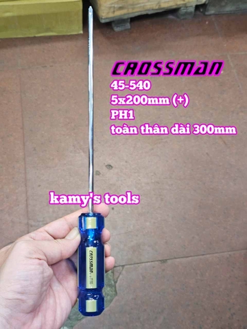 Tua vít bake dẹp 5mm PH1 Crossman dài 150mm 200mm 300mm 45-515 45-535 45-540 45-520 45-550 45-530