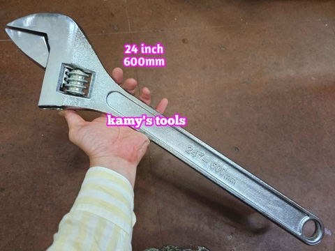Cờ lê mỏ lết miệng 24 inch 600mm mở miệng 60mm kamytools