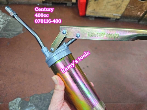 Bơm mỡ bằng tay 400cc Century 070116-400