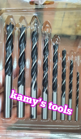 Bộ mũi khoan gỗ 8 cây LRT 3mm-10mm