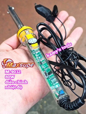 Mỏ hàn chì điều chỉnh nhiệt độ Maxsupe M-9032 80W dài 250mm