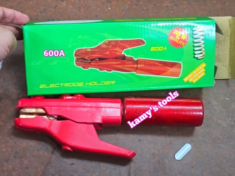 Kìm hàn cán gỗ 600a dài 250mm thương hiệu Việt