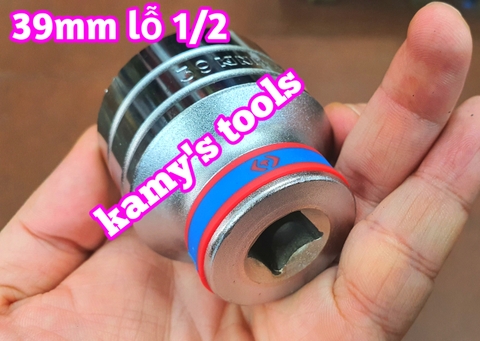 Đầu tuýp đầu khẩu 39mm 1/2 inch Kingtony mở nồi xe tay ga model 433539MR