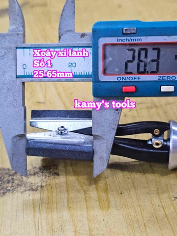 Dụng cụ doa mài xoáy lòng xy lanh động cơ 1 inch 25-65mm dài 200mm L+R+T và Bộ 3 đá mài (bán lẻ từng món)