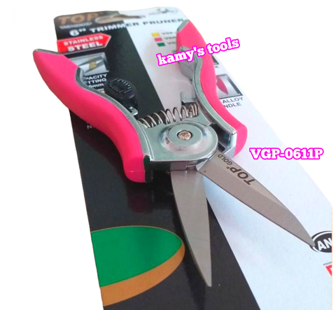 VGP-0611Y Kéo cắt cành cây nhọn 6 inch 150mm cán vàng TOP