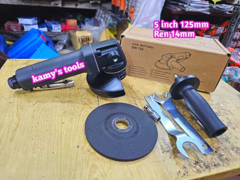 Máy mài góc bằng hơi khí nén 5 inch 125mm Wetools DW125