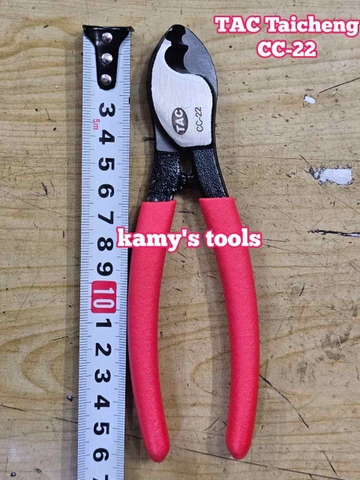 Kìm cắt cáp điện đồng nhôm 22mm2 TAC Taicheng CC-22 dài 160mm