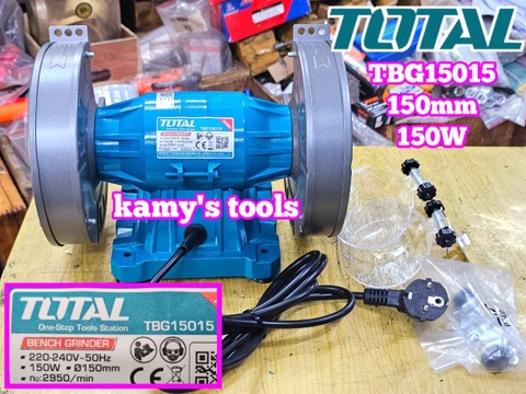 Máy mài để bàn 2 đá 6 inch 150mm 150W TOTAL TBG15015