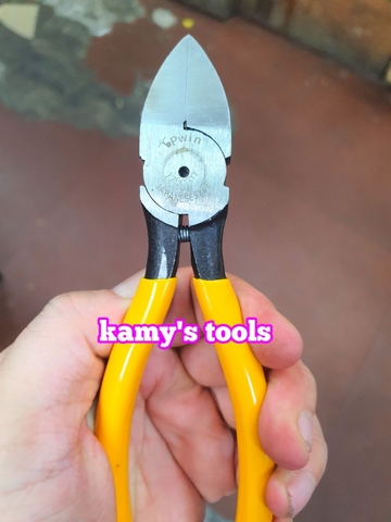 Kìm cắt vát kỹ thuật 5 inch 6 inch 8 inch, kềm cắt dây điện tử, cắt nhựa, lưỡi cắt vát mỏng, sắc bén Topwin