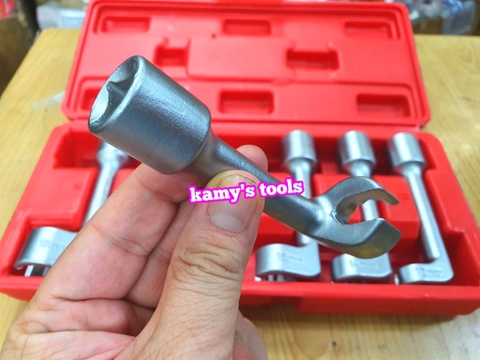 Bộ cần điếu chẻ miệng mở ống xăng dầu thủy lực 12mm 14mm 16mm 17mm 18mm 19mm