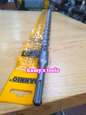 Mũi khoan bê tông đuôi gài 4 rãnh 16mm 18mm 20mm 22mm 25mm dài 600mm 60cm