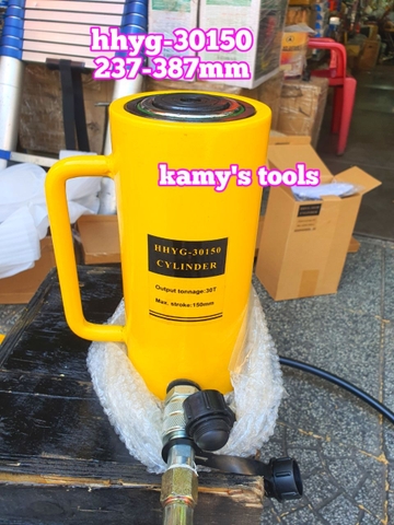 HHYG-30150 Kích thủy lực 30 tấn TLP hành trình 150mm 237mm-387mm