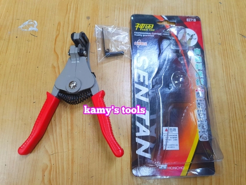 kìm tuốt dây điện tự động Sentan 8271B dài 7 inch cao cấp