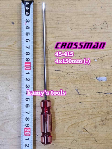 Tua vít bake dẹp 4mm PH0 Crossman dài 150mm 200mm 300mm  45-435 45-415 45-440 45-420 45-450 45-430