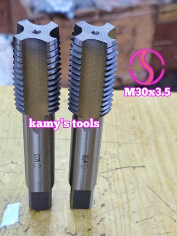 Bộ ta rô taro tạo ren trong Shanghai 30mm M30x3.5