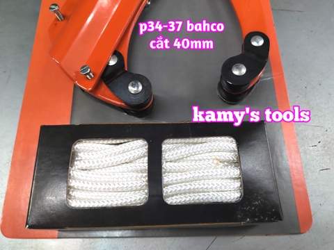 Kéo cắt tỉa cành trên cao 40mm P34-37 Bahco, đầu kéo giật cành (chưa bao gồm cây nhôm rút)