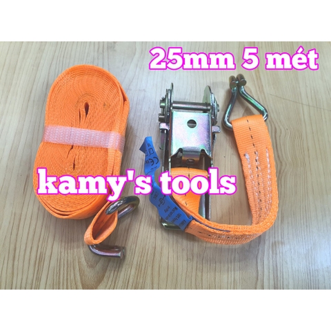 Dây cảo chằng hàng tăng đơ 25mm 5m (5 mét)