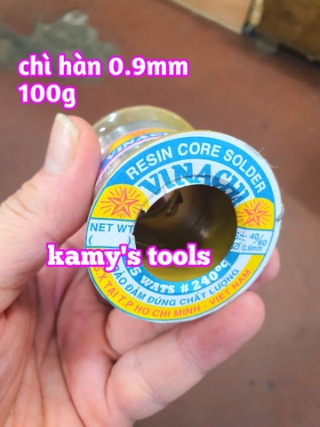 Chì hàn 0.9mm 100g dùng cho mỏ hàn điện