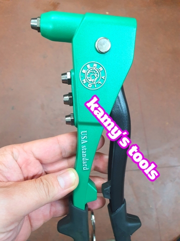 Kìm rút rive 4 lỗ BerryLion 060802798 BL-LQ798 dài 260mm cán đen cao cấp, kìm rút đinh tán rive