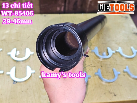 Bộ vam cảo rotuyn lái trong đầu cờ lê 13 chi tiết 29-46mm Wetools WT-85406