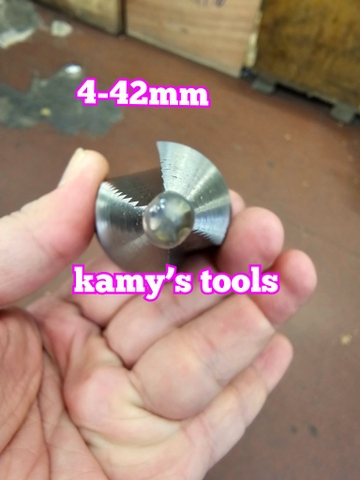 Mũi khoan tháp khoan tầng HSS đuôi lục giác 4mm-42mm L+R+T