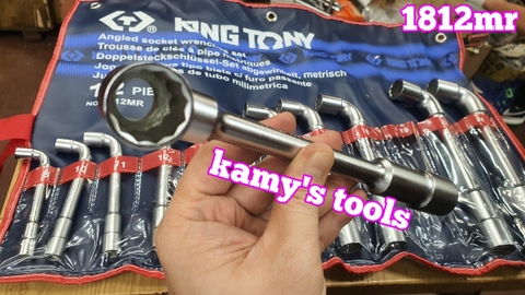 Bộ cần ống điếu 12 chi tiết 8-24mm Kingtony model 1812MR