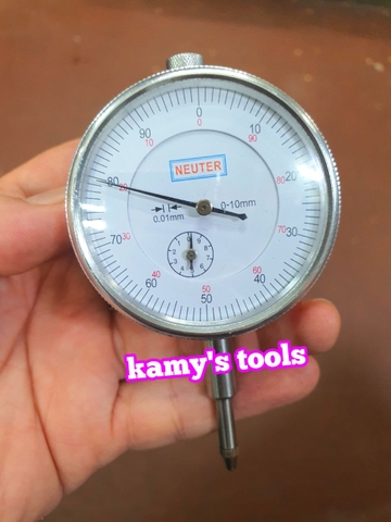 Đồng hồ so cơ khí chân thẳng 0-10mm độ chính xác cao 0.01mm