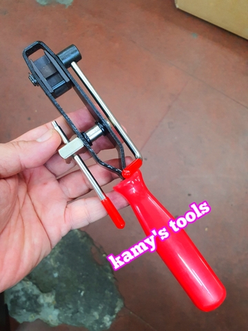 Dụng cụ kìm rút siết cắt, bấm kẹp phe dây đai thít inox chụp bụi đầu láp ô tô, kìm rút đai láp