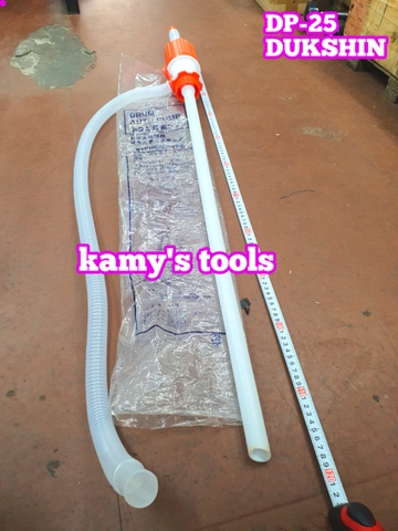 Bơm can hoá chất, bơm dầu thùng phuy bằng tay Hàn Quốc Dukshin model DP-25