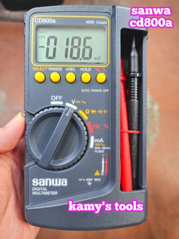 Đồng hồ đo điện vạn năng Sanwa CD800A