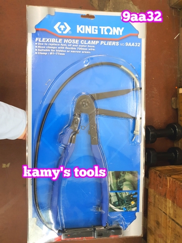 Kìm dây rút tháo cổ dê ống nước xe ô tô cao cấp Kingtony model 9aa31 và 9aa32 (bán lẻ 1 cái)