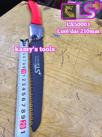 Cưa gỗ thạch cao xếp gọn cầm tay dài 440mm LS+ LS50003