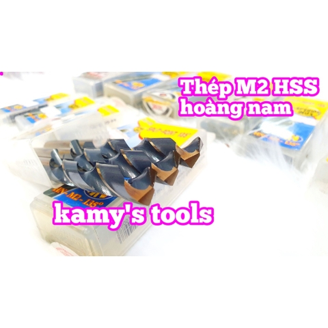 Mũi khoan sắt inox pháp hoàng nam chính hãng đủ size M4-M8