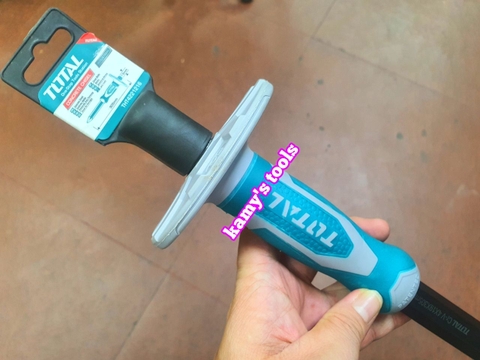 Đục bê tông nhọn có tay cầm bảo vệ 305mm đường kính 19mm Total THT4221216