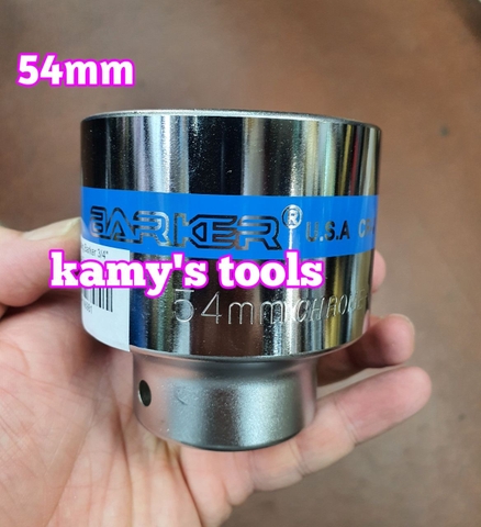 Đầu tuýp khẩu Barker 3/4 inch lục giác 6 cạnh bông 12 cạnh 54mm 55mm 60mm 63mm 65mm