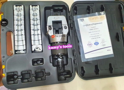 Đầu ép cos thủy lực CO-400B 16-400mm2 TAC Tai Cheng, đầu bấm cos thủy lực