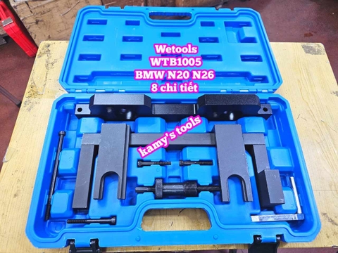 Bộ dụng cụ cân cam dưỡng đặt cam BMW N20 N26 8 chi tiết Wetools WTB1005