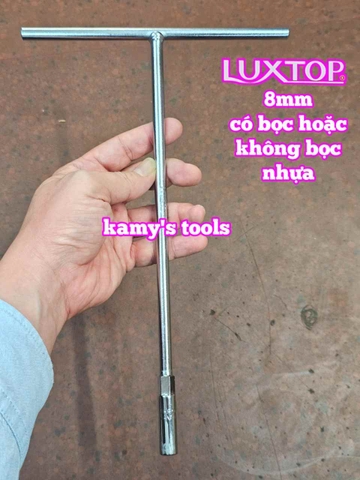 Cần tuýp siết chữ T Luxtop 8mm 9mm 10mm 11mm 12mm 13mm 14mm 17mm 19mm