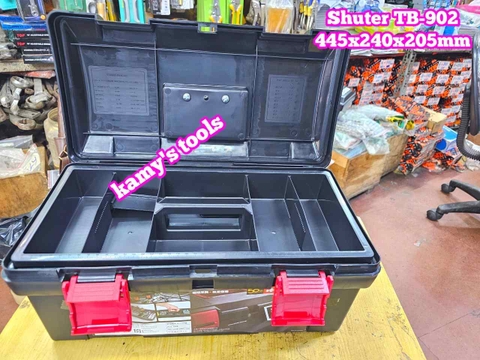 Thùng đồ nghề Shuter TB-902 kích cỡ 445x240x205mm cao cấp Đài Loan