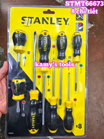 Bộ tua vít 8 chi tiết Stanley STMT66673