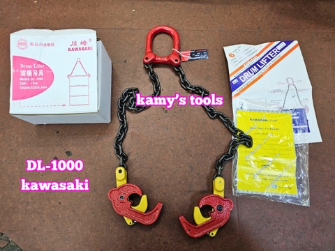 Bộ Xích Móc Cẩu Thùng Phuy 1 Tấn DL-1000 Kawasaki