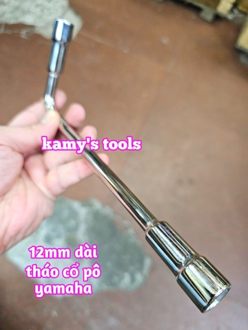 Dụng cụ cần điếu mở cổ pô xe gắn máy yamaha 12mm Hotssman
