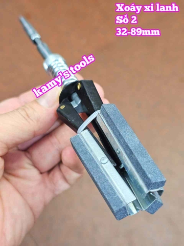 Dụng cụ doa mài xoáy lòng xy lanh động cơ 2 inch 32-89mm dài 230mm L+R+T và Bộ 3 đá mài (bán lẻ từng món)