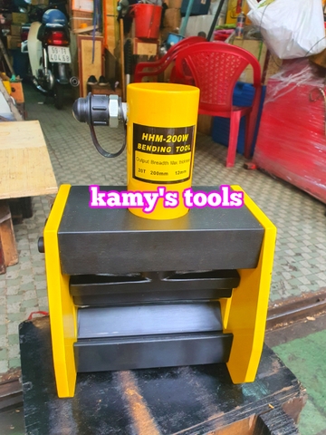 Máy uốn thanh cái đồng thủy lực 16 tấn 200mm TLP HHM-200W