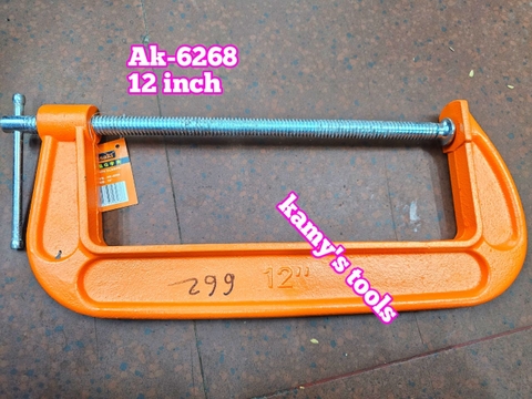 Cảo chữ C Asaki 12 inch 300mm Asaki AK-6268